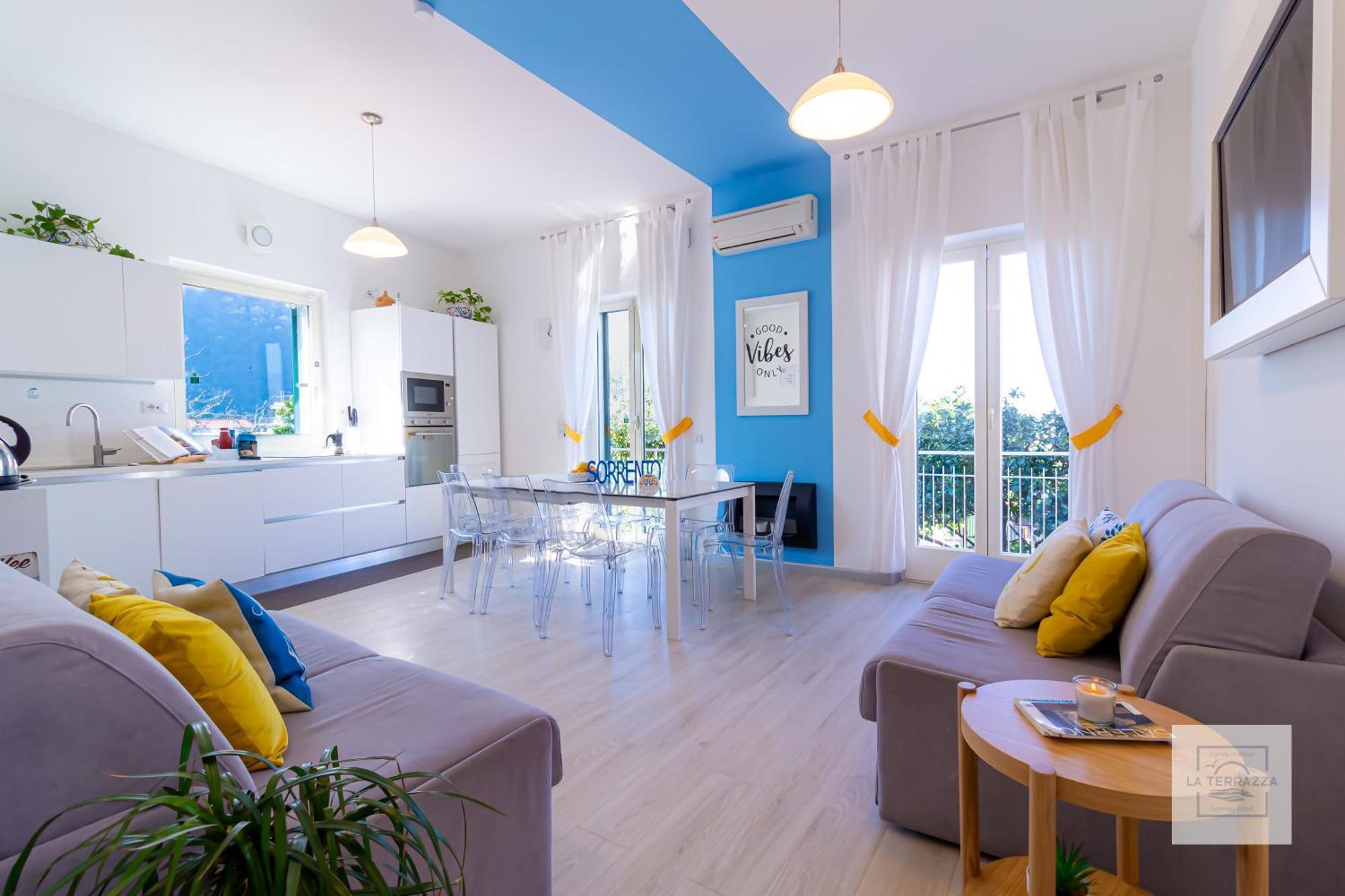 La Terrazza Family Holidays - Sorrento Coast 상트아그넬로 외부 사진