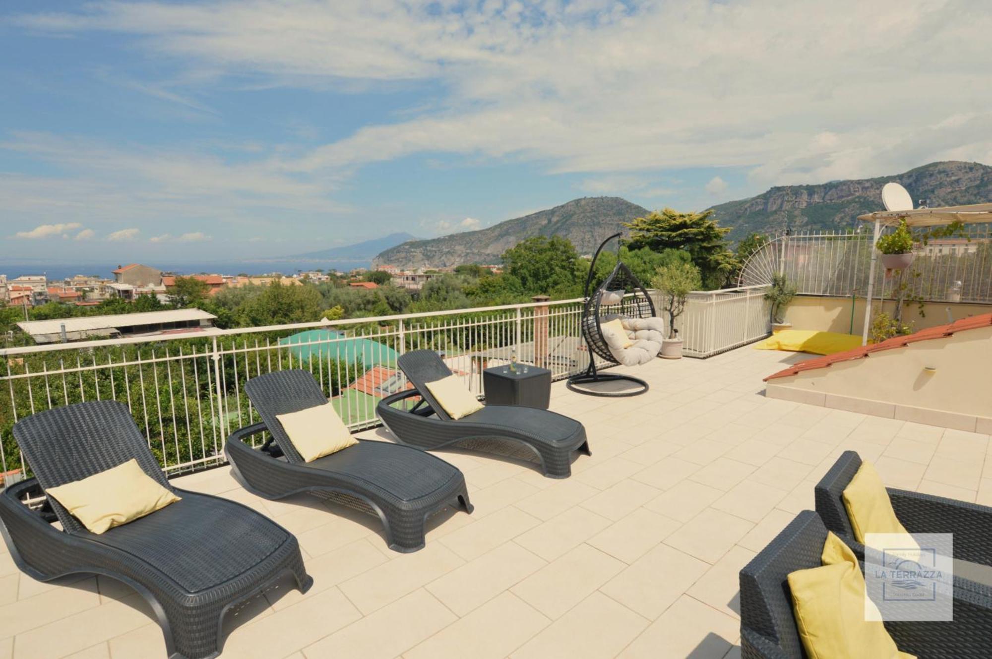 La Terrazza Family Holidays - Sorrento Coast 상트아그넬로 외부 사진